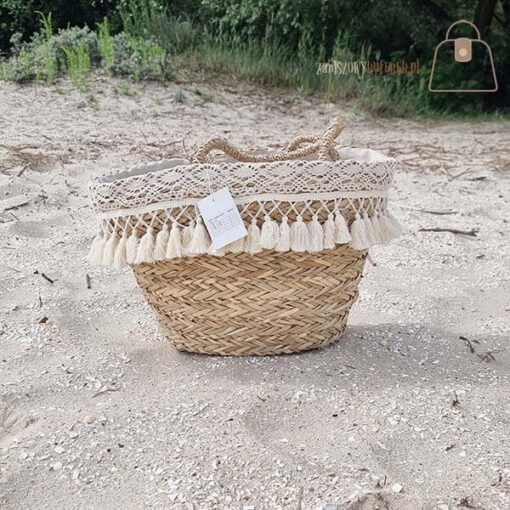 Torebka koszyk plażowy plaża